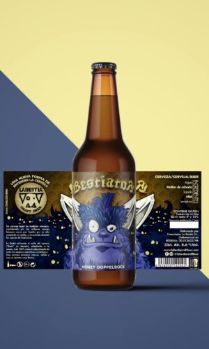Bestiator (Honey Doppelbock) 33cl - La bestia craft beer cervezas artesanas - La Bestia Craft Beer